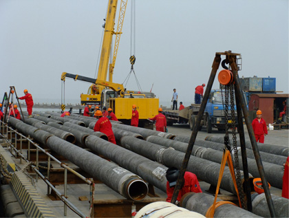 submarine oil pipeline project in Chile