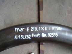 API 5L X52 pipe bending