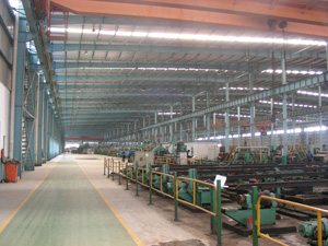 LSAW pipe workshop