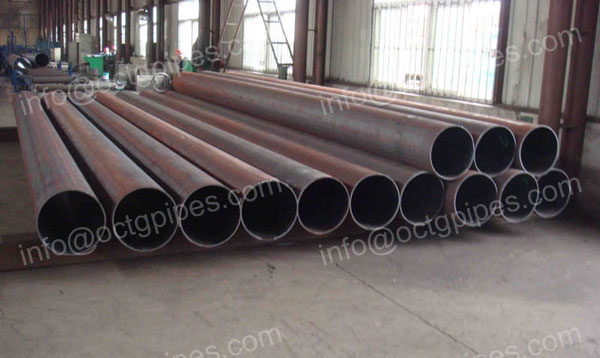 hot expanding steel pipe