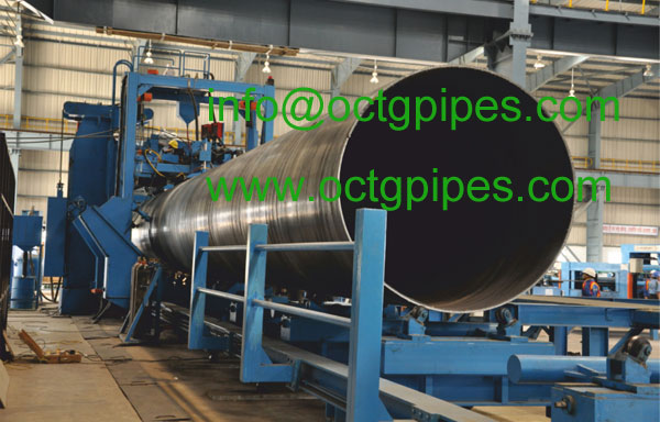 welded steel pipe production line